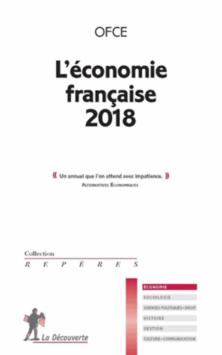 L'économie française  Edition 2018 - Occasion