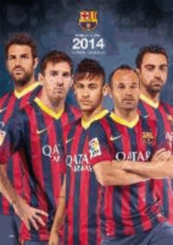 Official Barcelona 2014 Calendar.