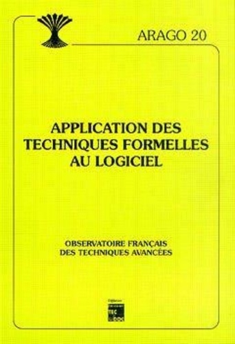  OFTA - Application des techniques formelles au logiciel.