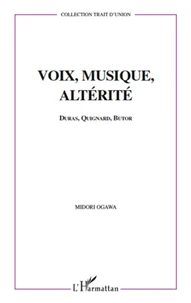 Voix, musique, altérité
