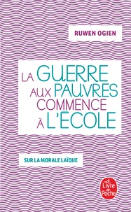 La guerre aux pauvres commence à l'école