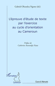 L'épreuve de texte par l'exercice au cycle d'orientation au Cameroun