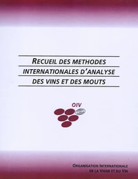 Recueil des méthodes internationales d'analyse des vins et des moûts en 2 volumes