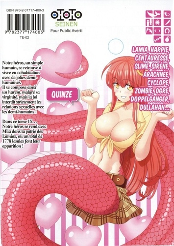 Monster Musume Tome 15