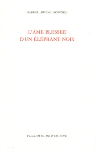 L'âme blessée d'un éléphant noir
