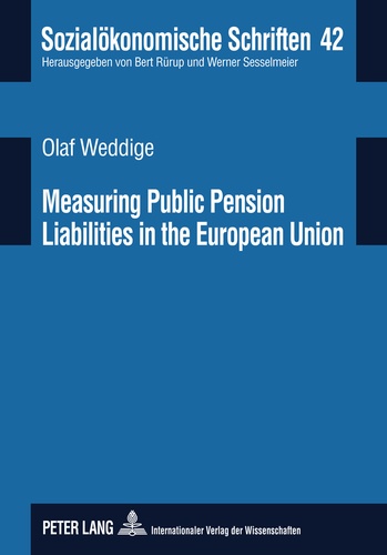 Olaf Weddige - Measuring Public Pension Liabilities in the European Union.