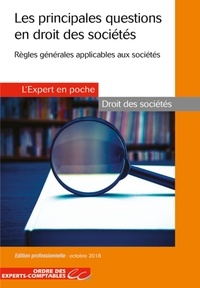 Olga Condé et Séverine Michelot - Les principales questions en droit des sociétés.