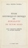 Étude historique et critique des "Burgraves" de Victor Hugo. Avec variantes inédites et lettres inédites