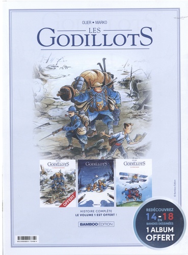 Les Godillots  Pack en 3 volumes : Tomes 1 à 3. Le Plateau du croquemitaine ; L'Oreille coupée ; Le Vol du Goéland