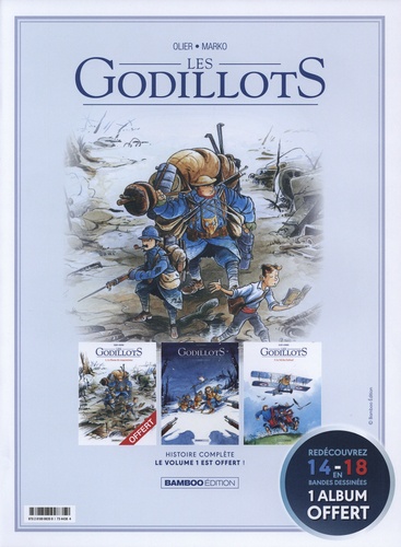 Les Godillots  Pack en 3 volumes : Tomes 1 à 3. Le Plateau du croquemitaine ; L'Oreille coupée ; Le Vol du Goéland