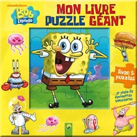 Mon livre puzzle géant Bob l'éponge