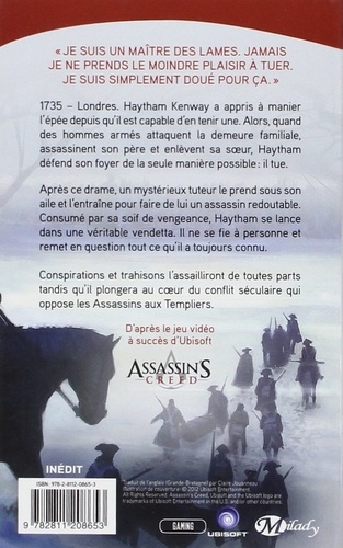 Assassin's Creed Tome 5 Forsaken