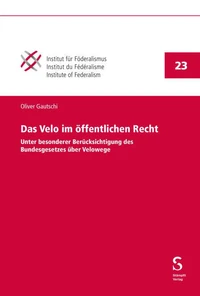 Das Velo im öffentlichen Recht