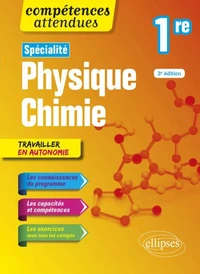 Spécialité physique-chimie 1re