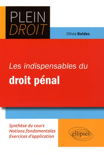 Les indispensables du droit pénal