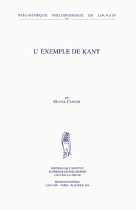 L'exemple de Kant
