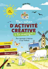 Cahier d'activités créatives - à la campagne
