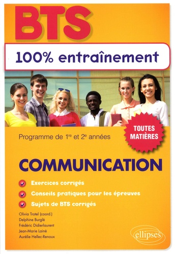 BTS Communication. Programme de 1re et 2e années toutes matières