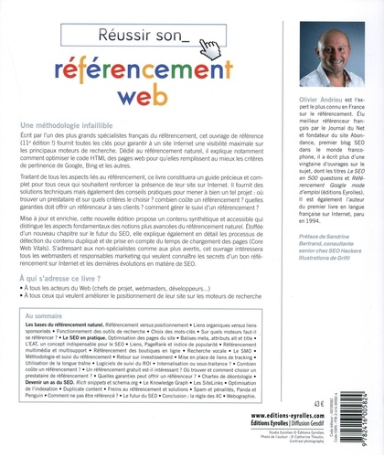 Réussir son référencement web. Stratégie et techniques SEO  Edition 2022-2023