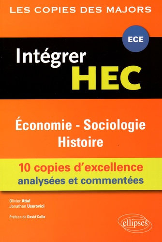 Intégrer HEC. Economie Sociologie Histoire