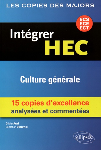 Intégrer HEC. Culture générale