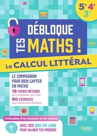 Olivier Beer - Le calcul littéral 5e-4e-3e.
