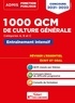 Olivier Bellégo et René Guimet - 1000 QCM de culture générale - Entraînement intensif Catégories A, B et C.