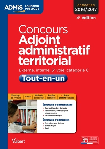 Concours Adjoint administratif territorial 4e édition