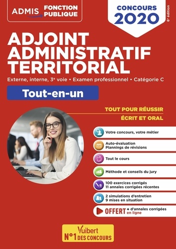 Concours adjoint administratif territorial. Tout-en-un  Edition 2020