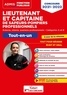 Olivier Bellégo et François Lavedan - Concours Lieutenant et Capitaine de sapeurs-pompiers professionnels - Externe, interne, examens professionnels, catégories A et B. Tout-en-un.