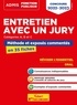 Olivier Bellégo - Entretien avec un jury concours Catégories A, B et C - Méthode et exposés commentés en 35 fiches.
