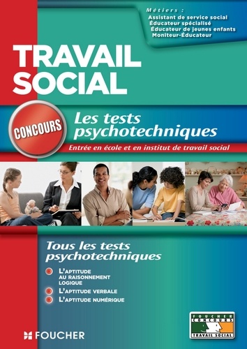 Olivier Berthou et Valérie Béal - Travail social concours les tests psychotechniques.