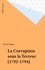 La corruption sous la Terreur. 1792-1794