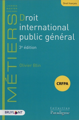 Droit international public général 3e édition