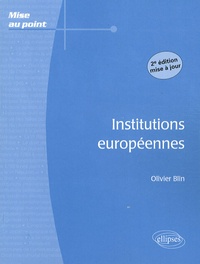 Olivier Blin - Institutions européennes.