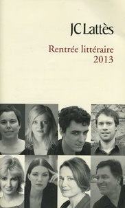  Olivier - Booklet rentrée littéraire 2013 Lattès.