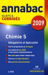 Olivier Bouvry - Chimie S - Sujets et corrigés.