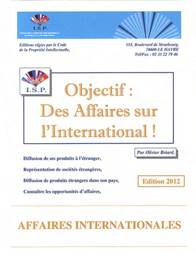 Olivier Briard - Objectif : des affaires sur l'international !.