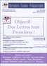Olivier Briard - Objectif : Des Lettres hors Frontières !.