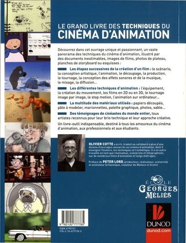 Le grand livre des techniques du cinéma d'animation. Ecriture, production, post-production