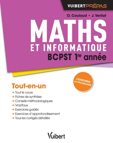 Maths et informatique BCPST 1re année