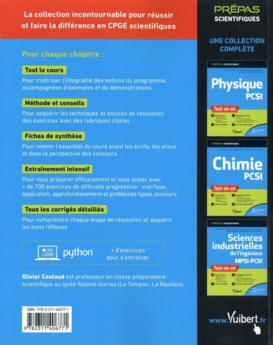 Maths PCSI. Tout-en-un