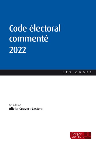 Code électoral commenté  Edition 2022