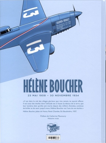 Hélène Boucher, l'étoile filante