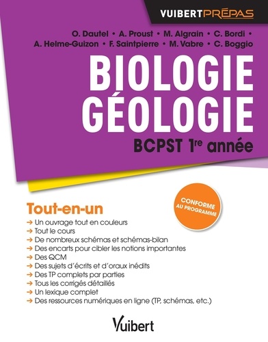 Olivier Dautel - Biologie-Géologie BCPST 1re année.