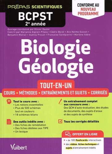 Biologie-Géologie BCPST 2e année. Tout-en-un