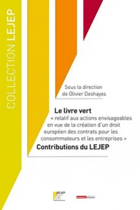 Le livre vert