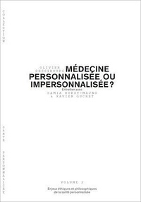 Olivier Dessibourg - Médecine personnalisée ou impersonnalisée ? - Enjeux éthiques et philosophiques de la santé personnalisée.