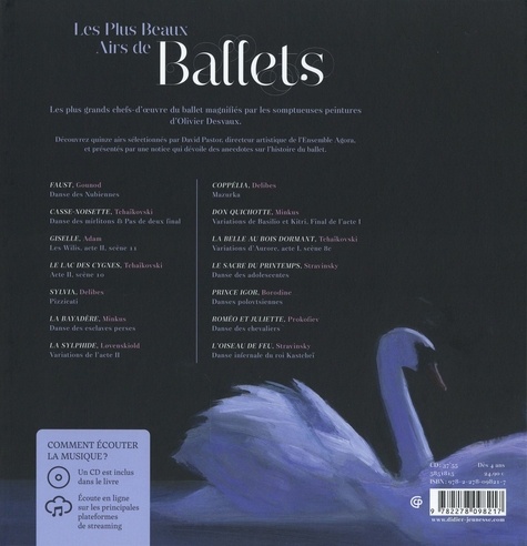 Les plus beaux airs de ballets  avec 1 CD audio