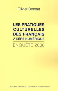 Les pratiques culturelles des français à l'ère numérique